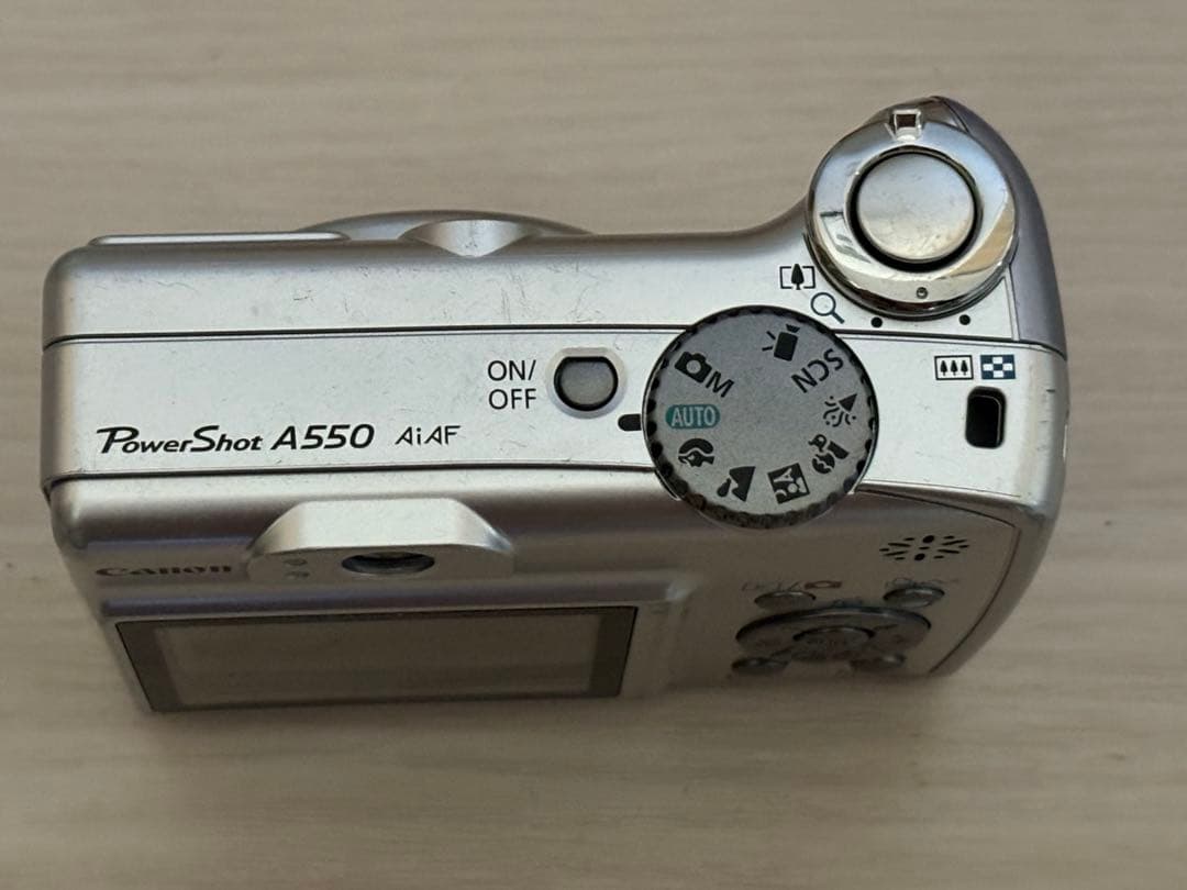 canon PowerShot A550 デジカメ付属品あり