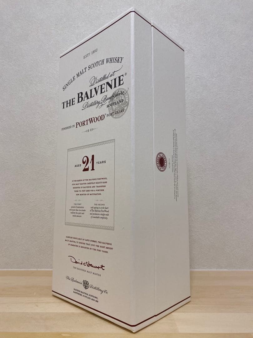 【最安値】ザ バルヴェニー ポートウッドフィニッシュ 21年　超美品