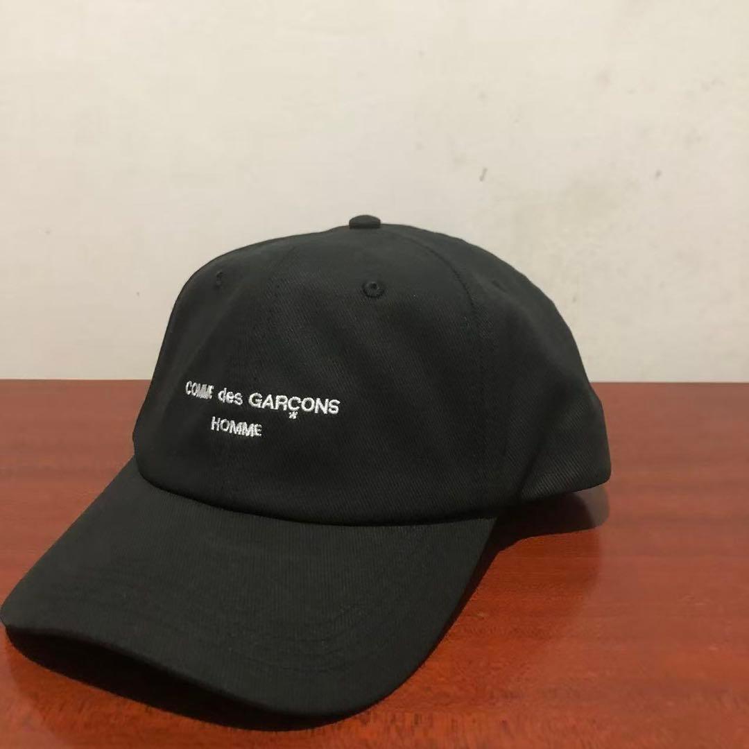 ま*ー様 COMME des GARCONS HOMME LOGO CAP　ブラ