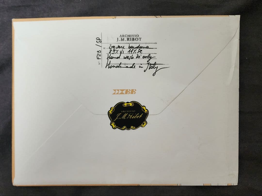 小物 archivio j.m.ribot SQUARE BANDANA