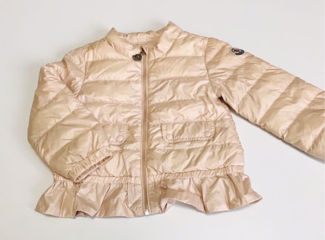 モンクレール　キッズ　ピンク　アウター　80cm 18m