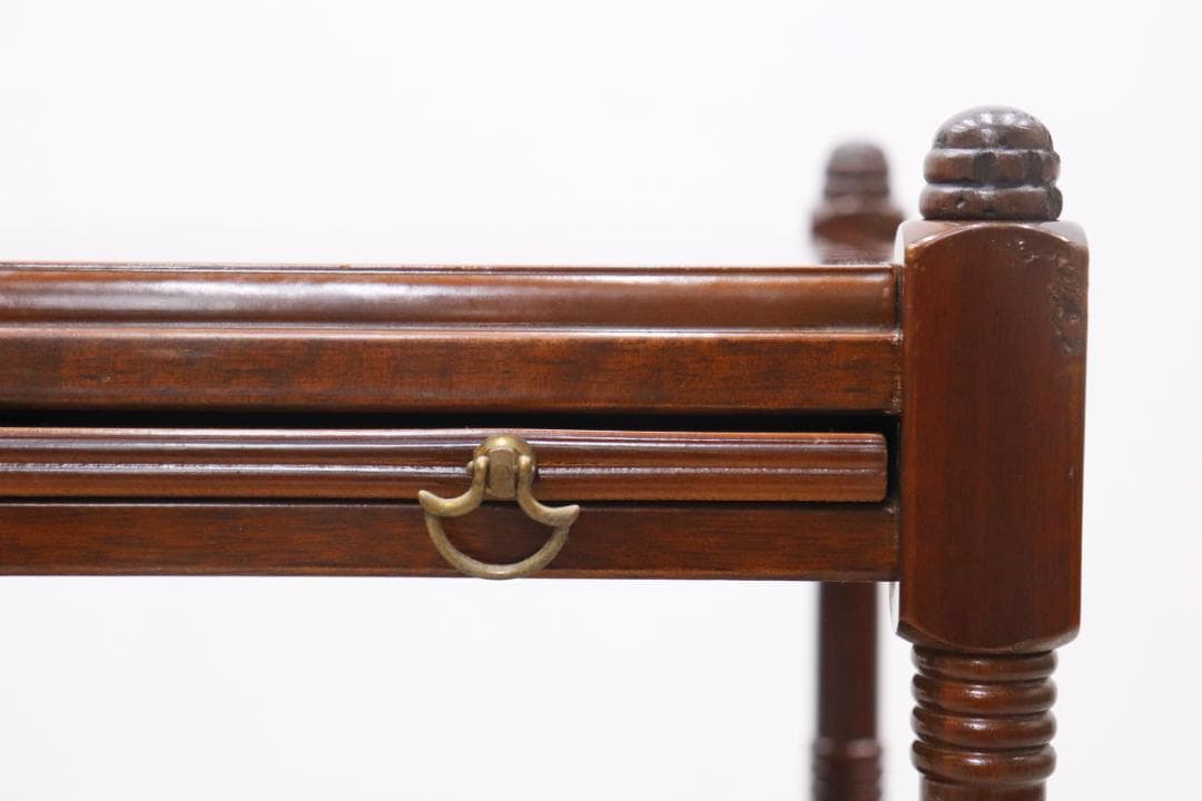 U.S. アメリカ ボンベイ サイドテーブル ラック ベッドサイド ヴィンテージ