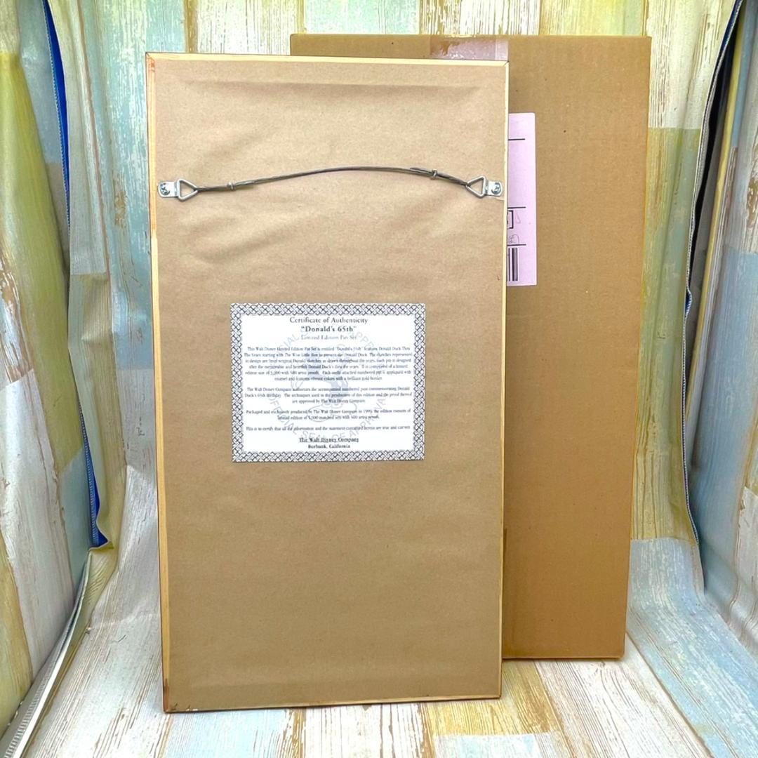 限定品 レア★ドナルドダック 65周年　スタンプアートギャラリー