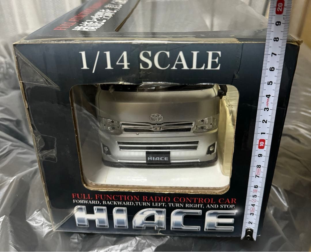 トヨタ　ハイエース　1/14 ラジコン　ミニカー　希少