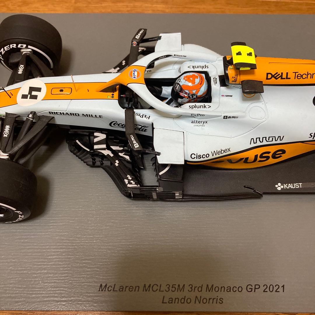 ミニカー Spark 1/18 McLaren MCL35M