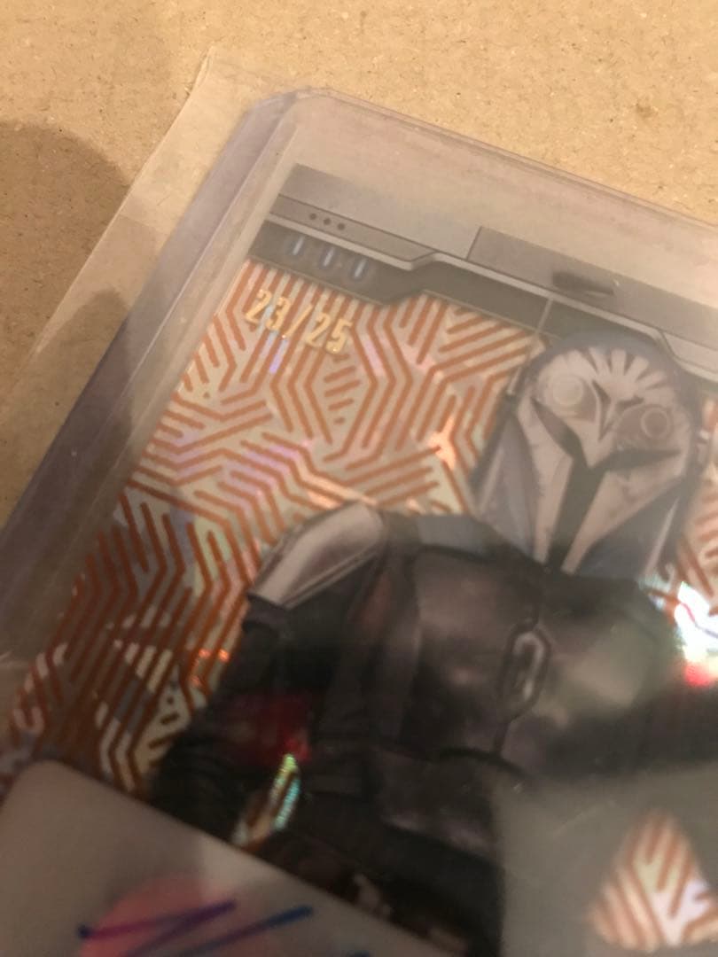 スターウォーズ　マンダロリアン　ボカターン　topps 直筆サイン　グローグー