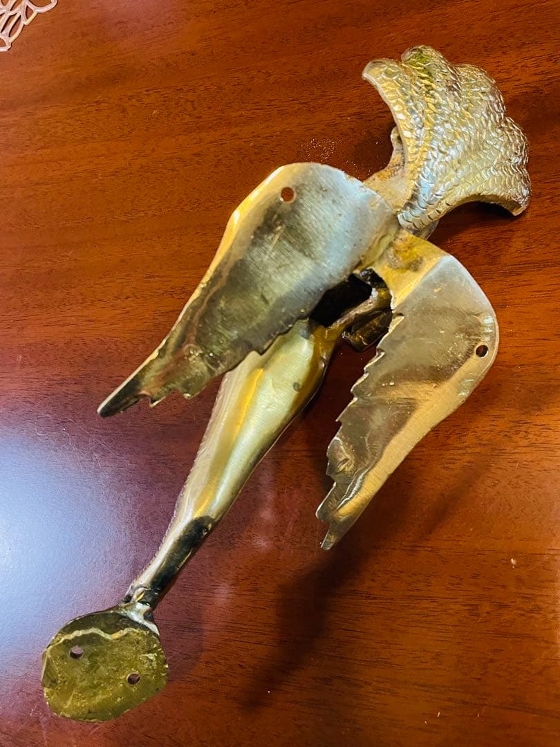 新品　送料無料 アンティーク ドアハンドル ナーガ 蛇神 龍神 約27㎝⑧