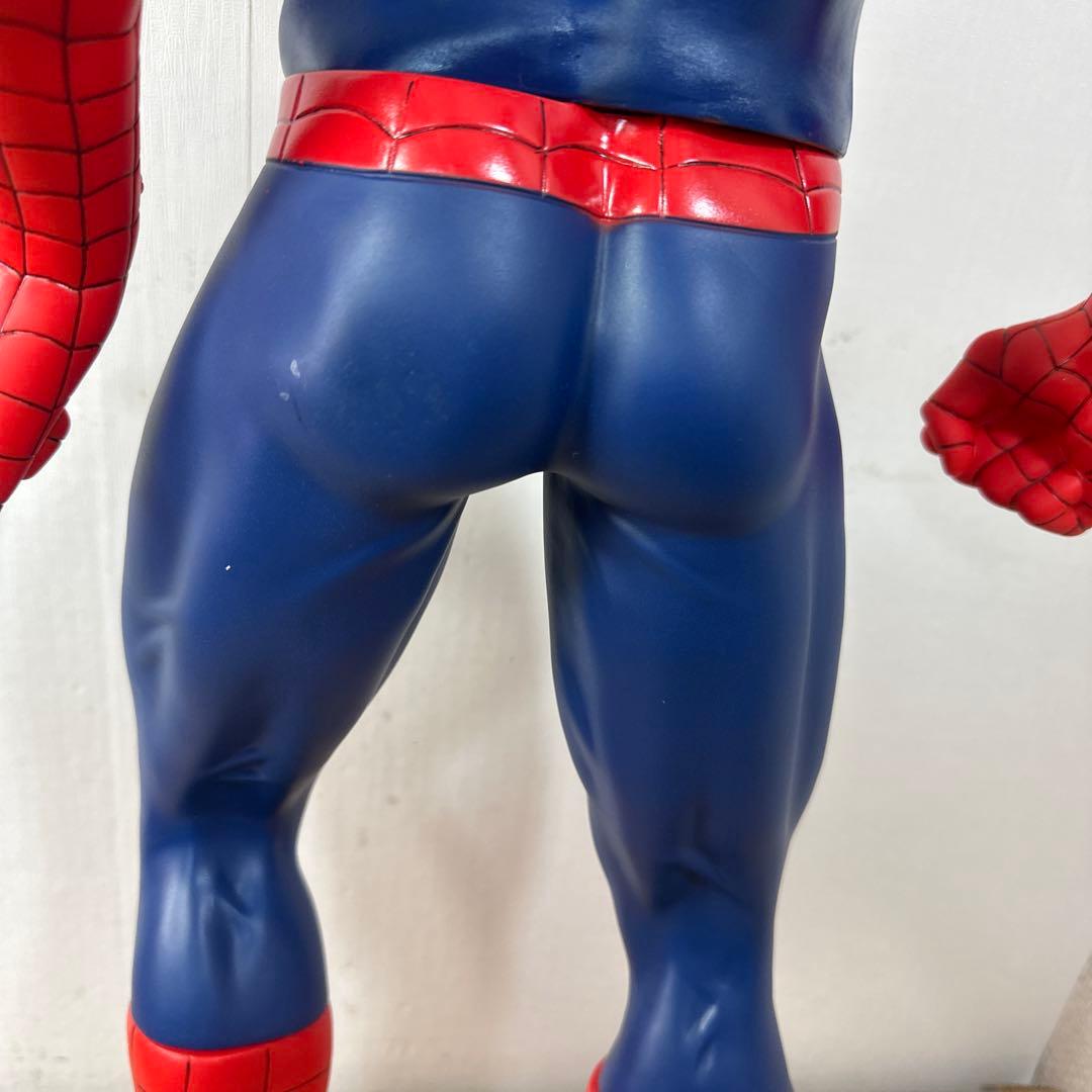 スパイダーマン80cm特大ソフビ フィギュアソフビ(訳あり)