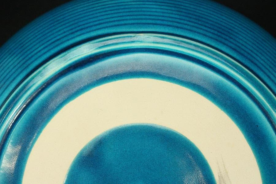 茶道具 瑞豊造 平 水指 共箱(A182)