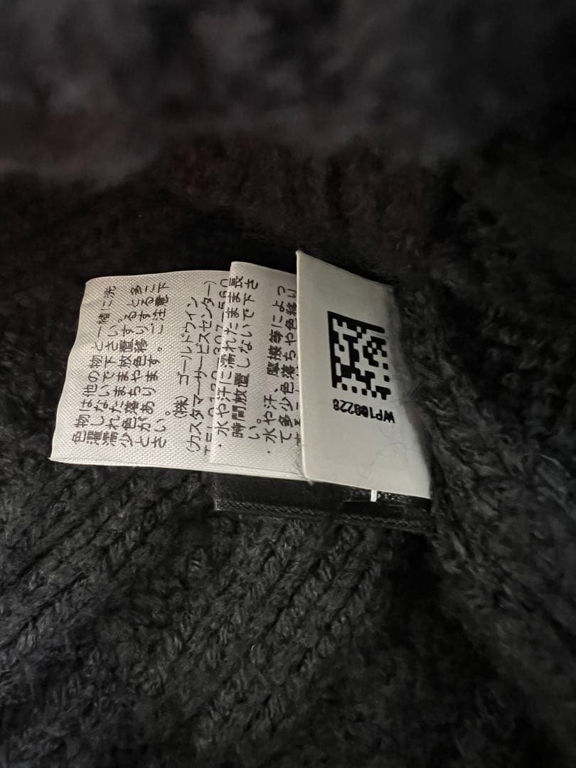 THE NORTH FACE × SACAI ニット帽 ファー付き