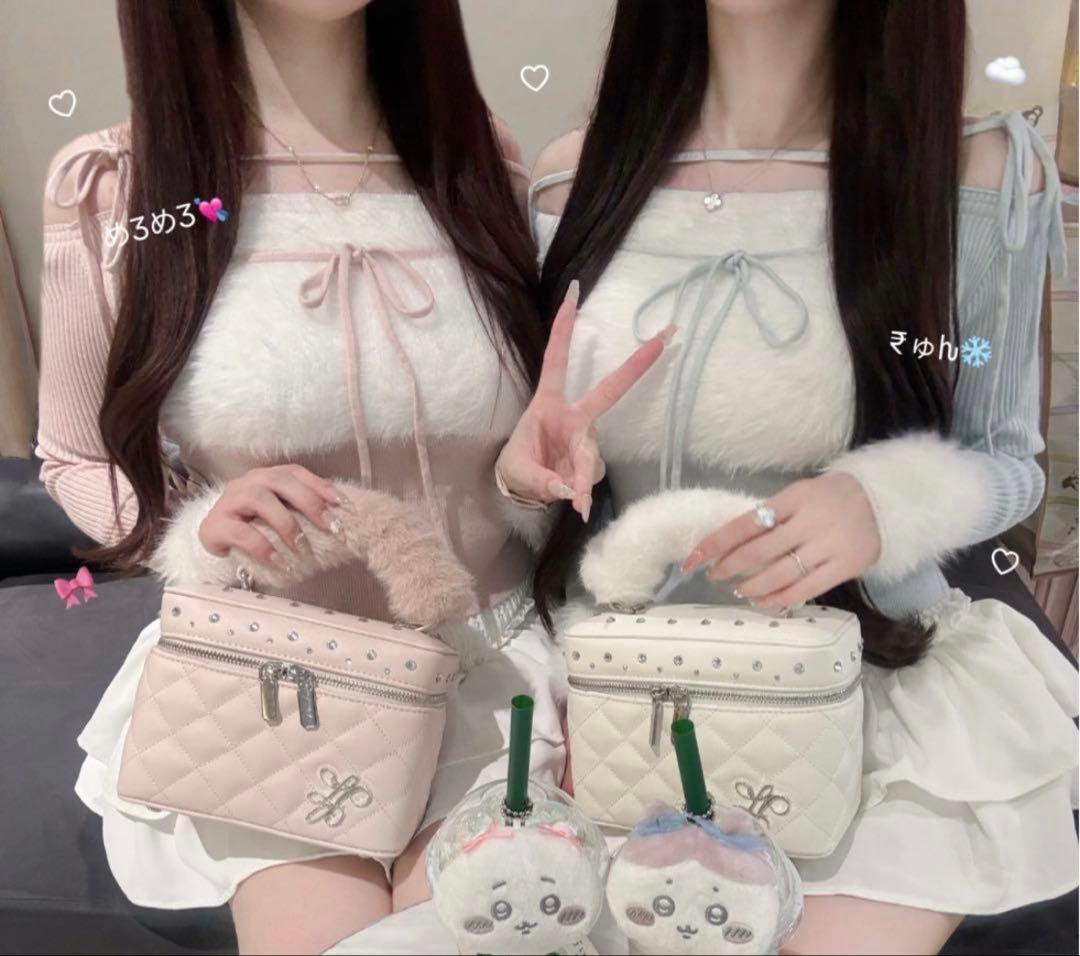 Lumignon vanity bag ルミニョン バッグ ピンク 新品未開封