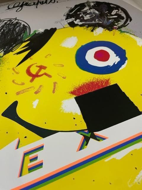 額装品 ミッキー Ｇ.Ｆ.（フランス グラピュス）MICKEY アートポスター