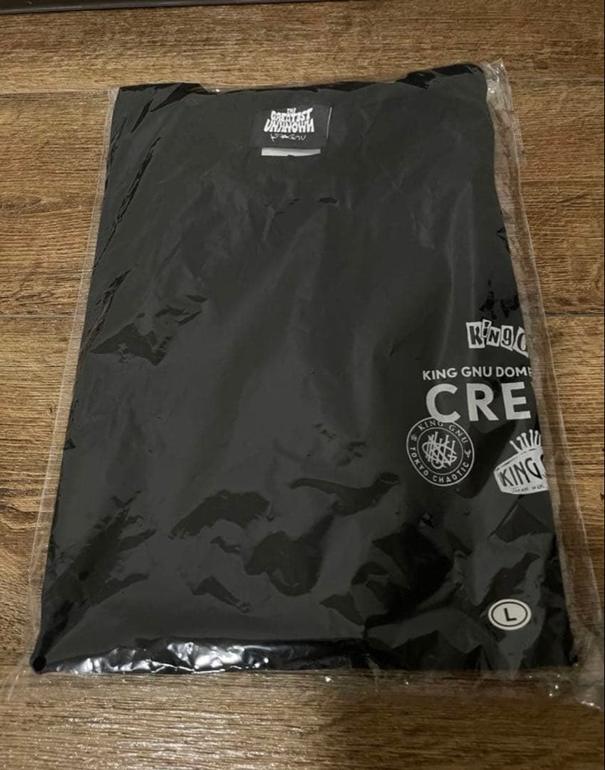 King Gnu スタッフTシャツ crew 　Lサイズ