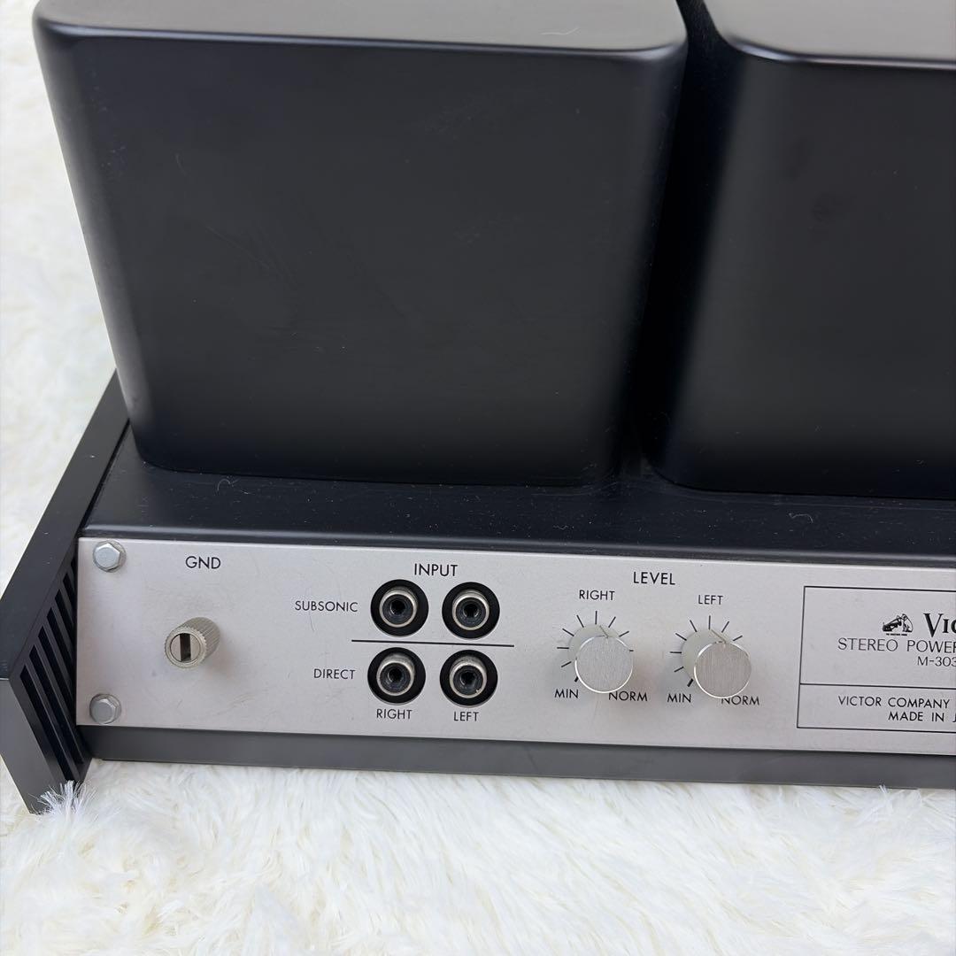 【希少】Victor ビクター　M-3030 パワーアンプ