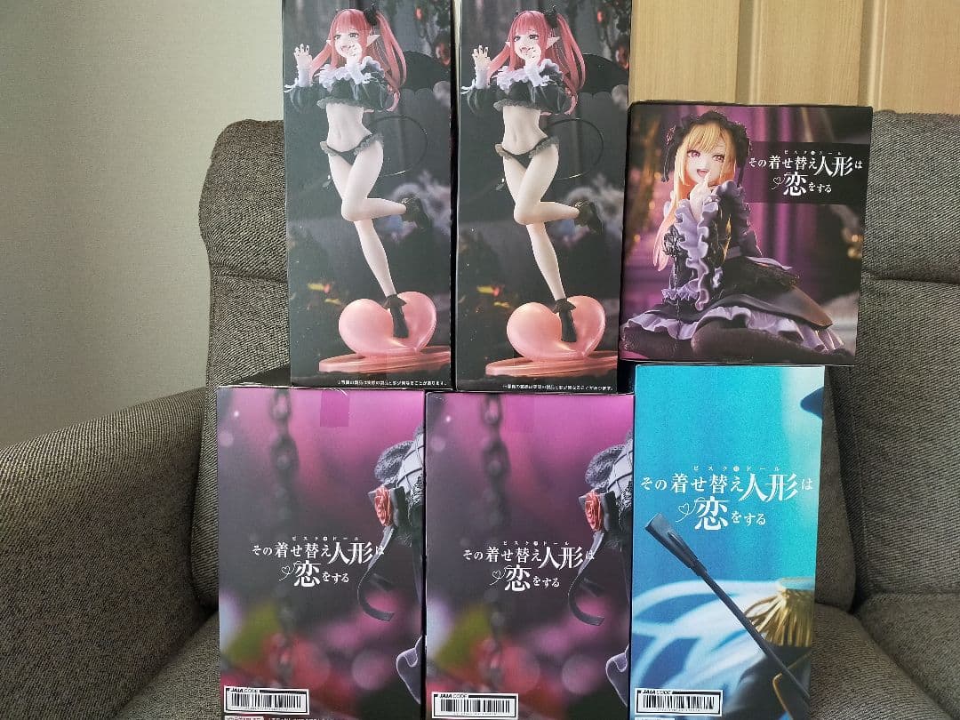 着せ恋　喜多川海夢　フィギュア　6個セット