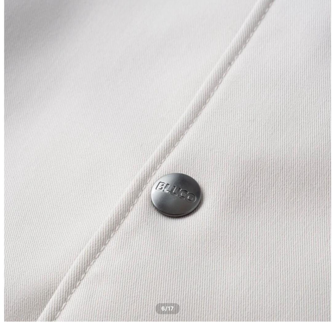 【BLUCO】STRETCH WARM COACH JACKET　BLACK