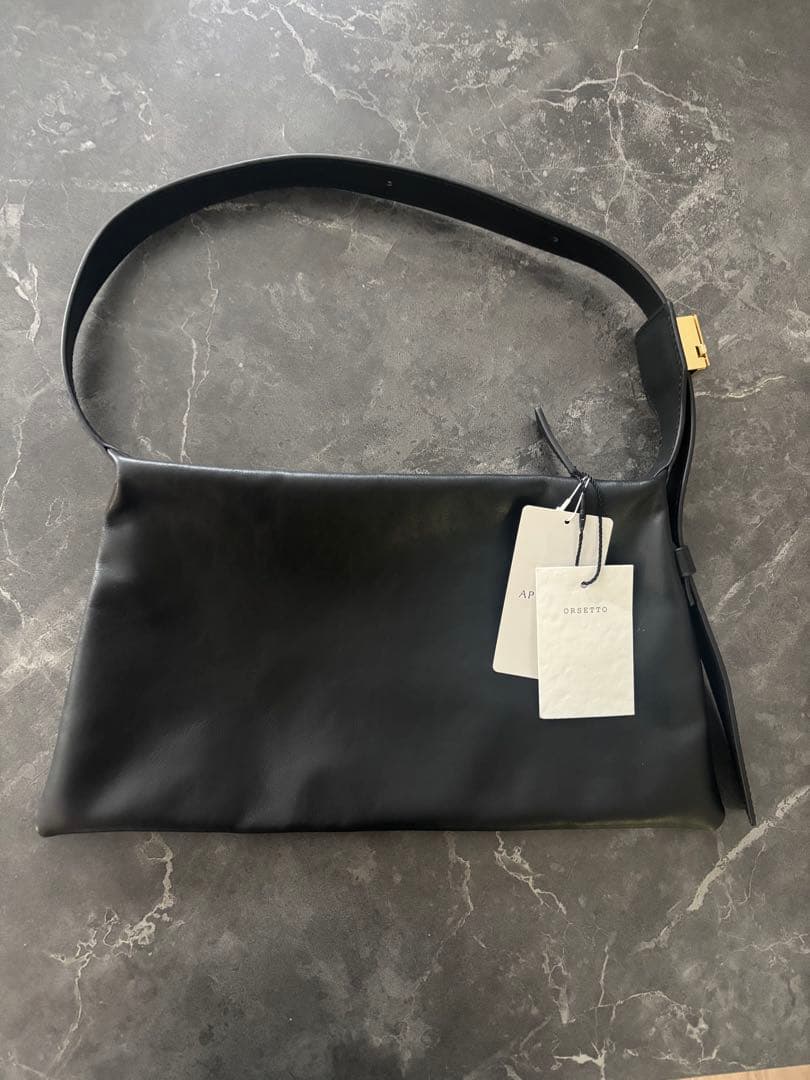 【ORSETTO/オルセット】leather shoulder bag