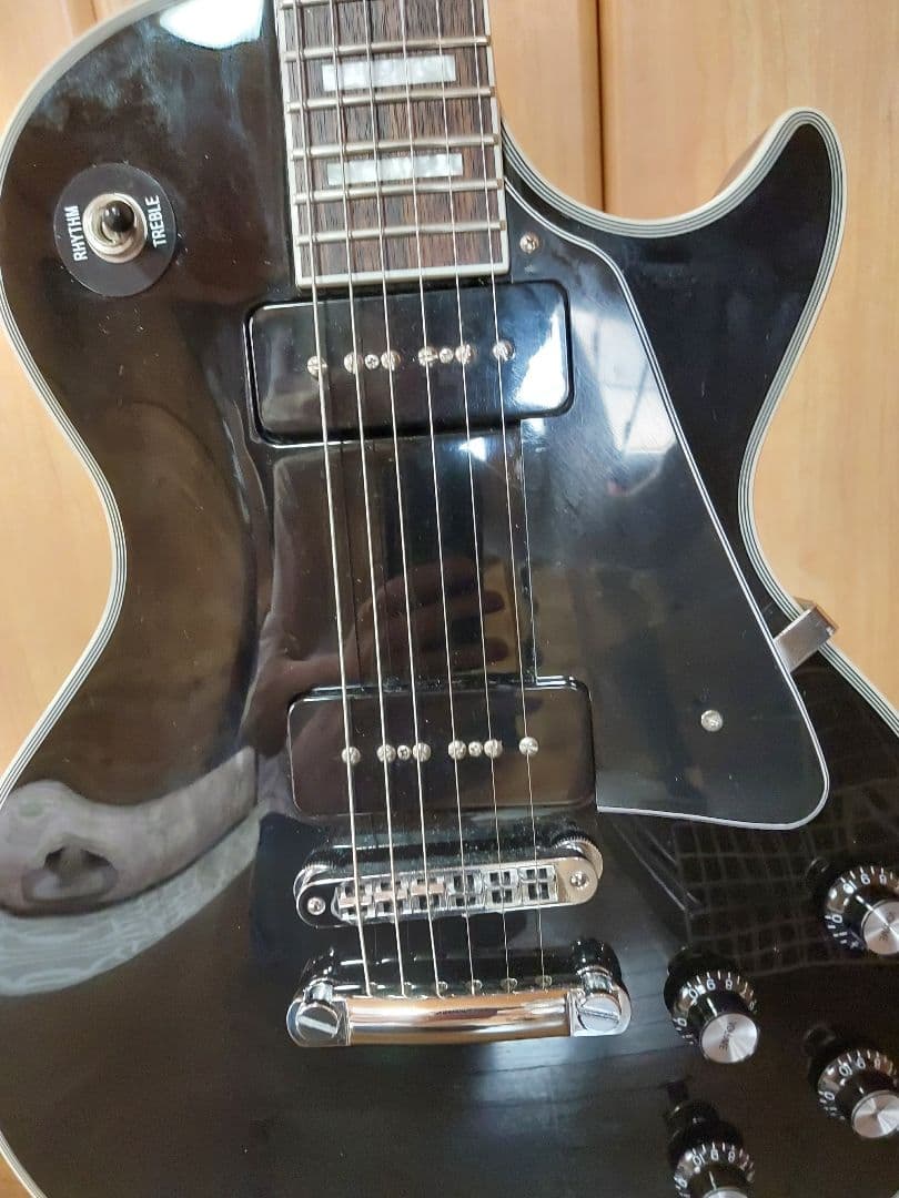 Burny 　レスポールカスタム　P90