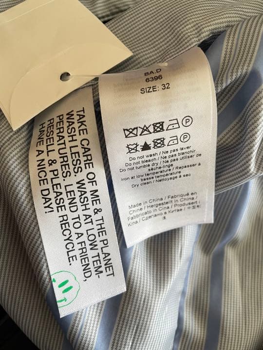 GANNI ガニー パフスリーブ チェスターコート ロングコート