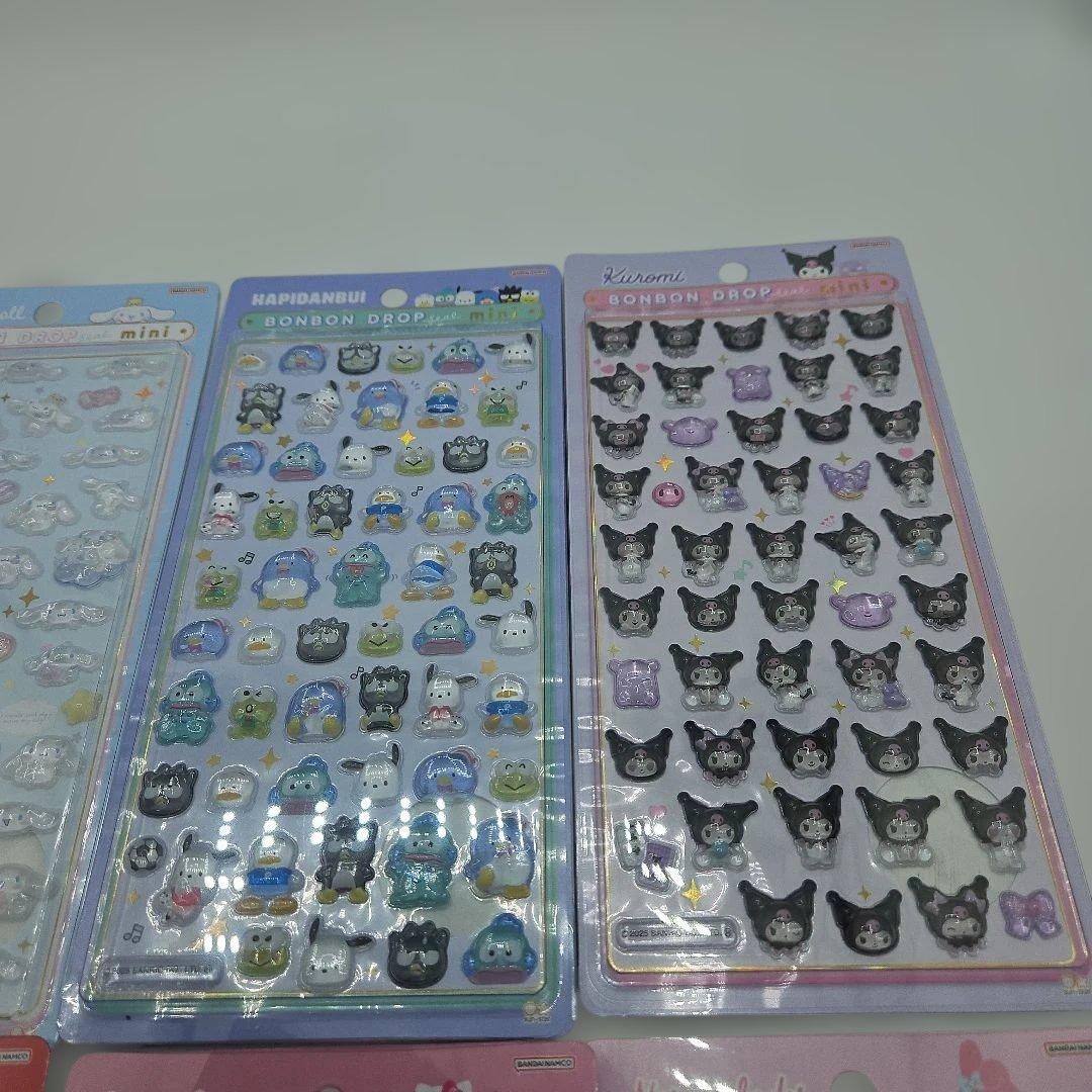 新品未使用　確実正規品 サンリオ　ボンボンドロップシール　コンプリートシール