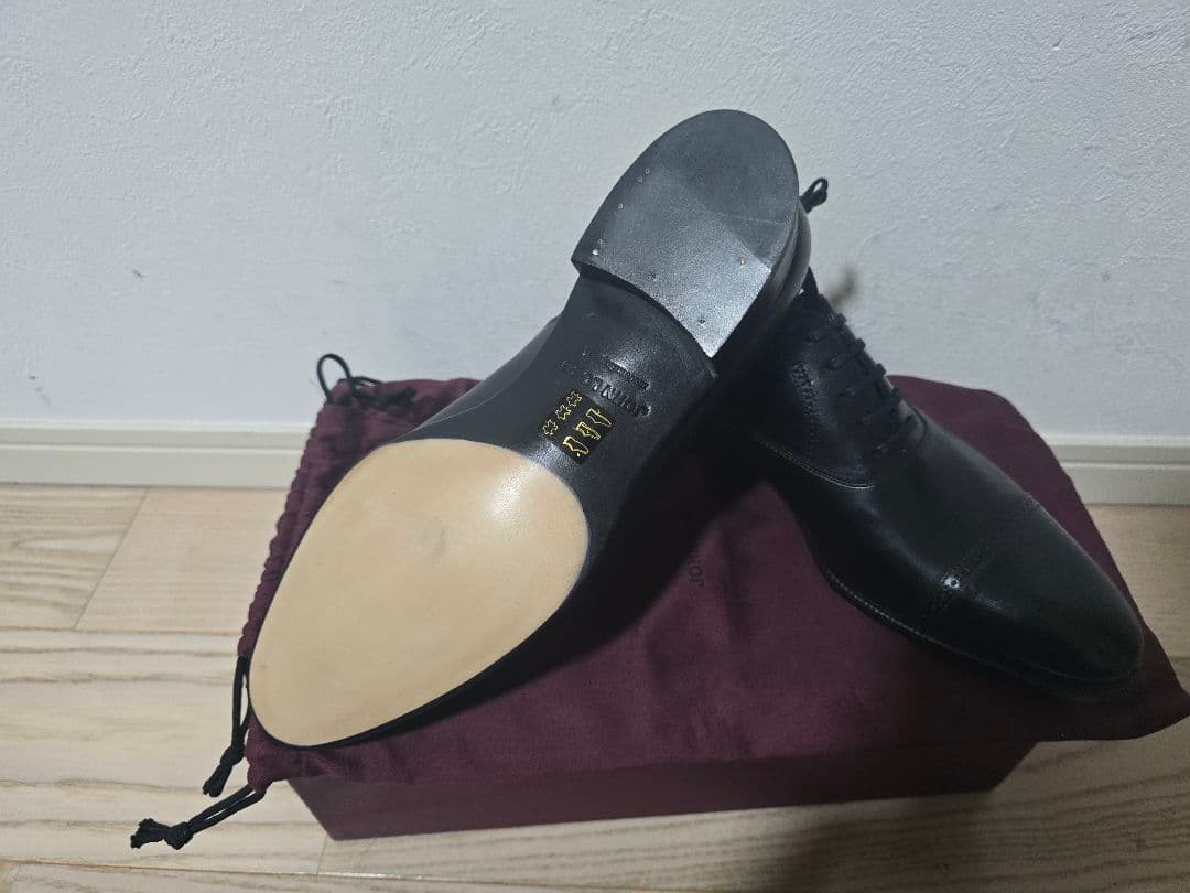 ※純正シューツリー＆未使用品　JOHN LOBB　Philip Ⅱ 6.5