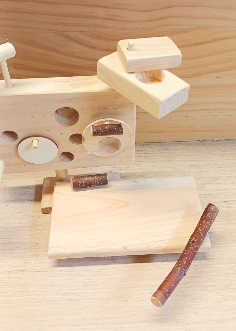 h84　フォージングトイセット　止まり木　バードトイ　インコ　ことり