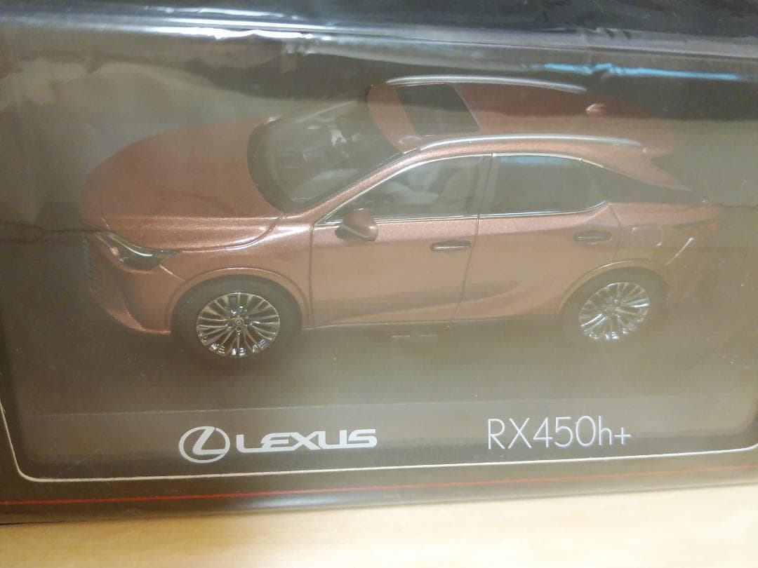 レクサス　RX 450h+　ソニックカッパー　ミニカー　京商