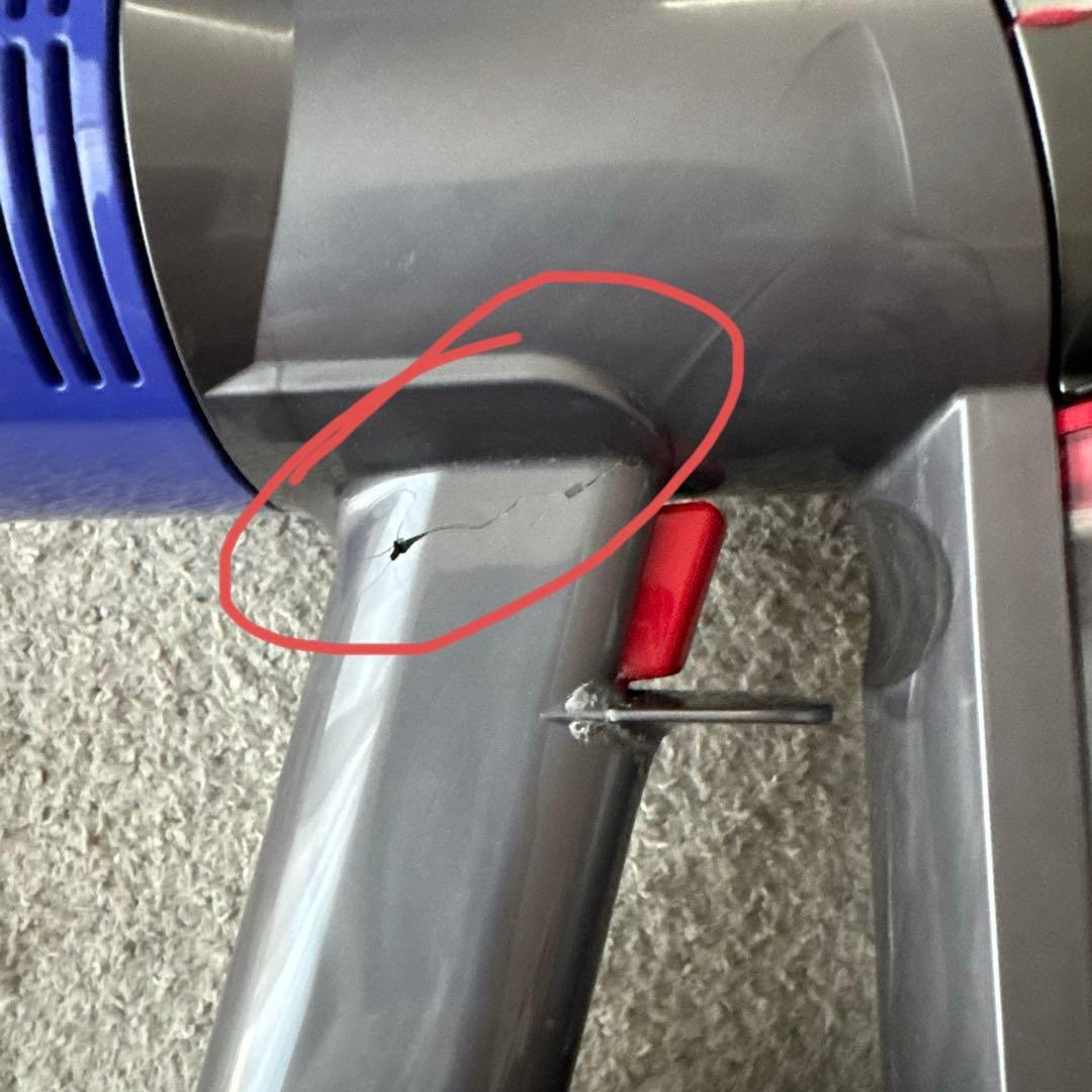 ダイソン　V7fluffy 新品交換性大容量バッテリー付