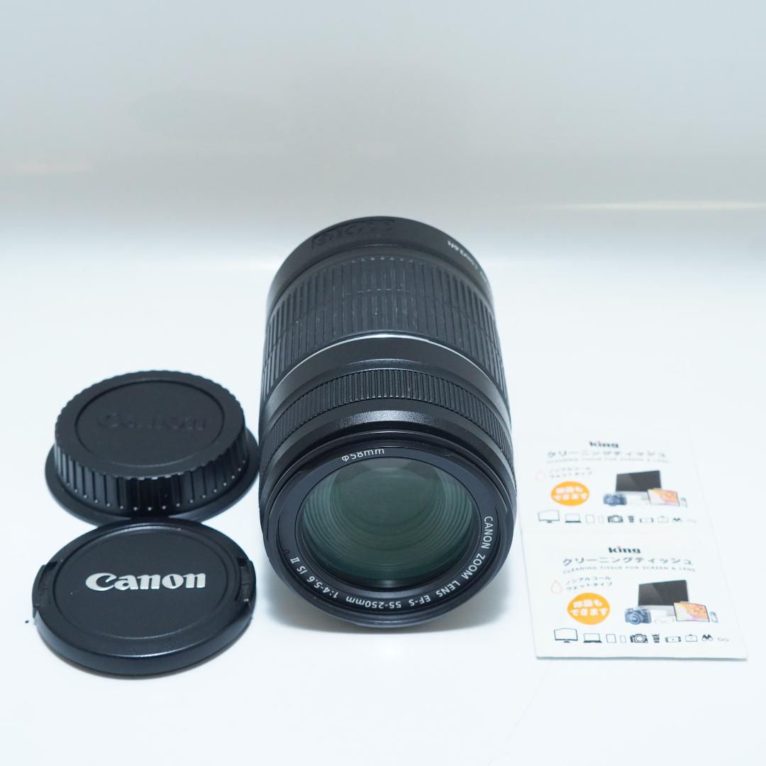 Canon 望遠 EF-S 55-250mm F4-5.6 IS II