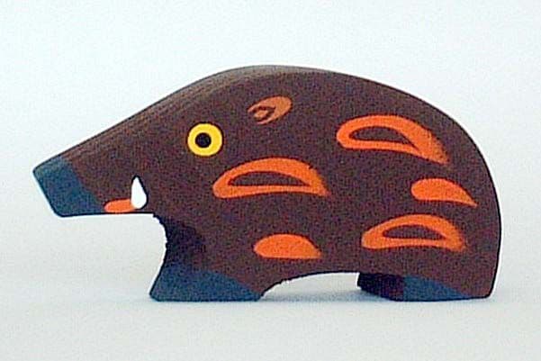 鳥取のえと　信夫工芸店　木工えと人形　十二支セット中