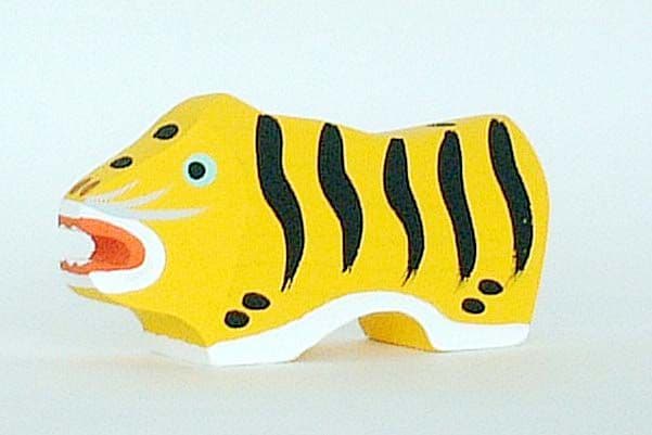 鳥取のえと　信夫工芸店　木工えと人形　十二支セット中