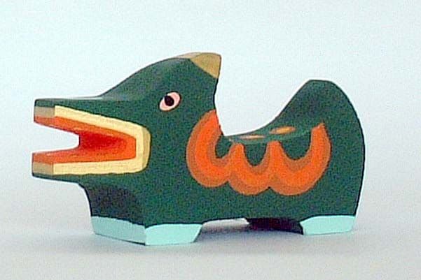 鳥取のえと　信夫工芸店　木工えと人形　十二支セット中