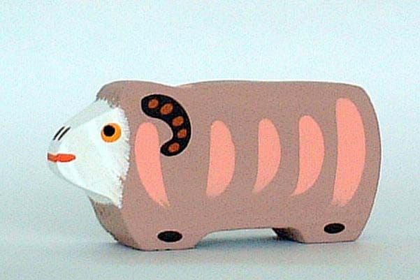 鳥取のえと　信夫工芸店　木工えと人形　十二支セット中