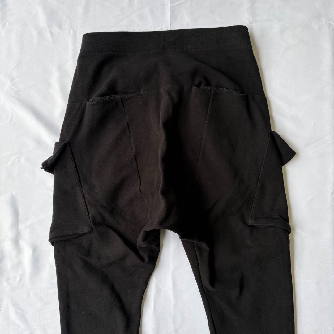 RIPVANWINKLE BUSH EASY JERSEY ブラック サルエル