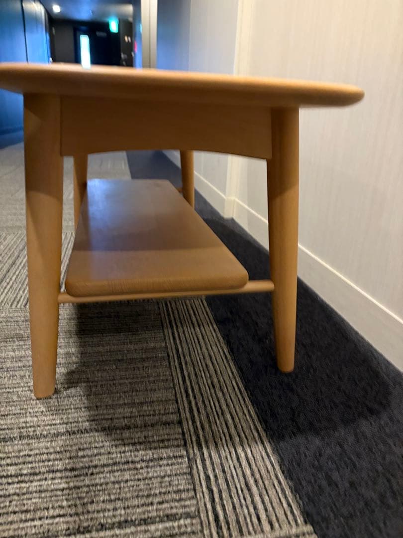 ローテーブル　天然木　イマダ　幅1メートル