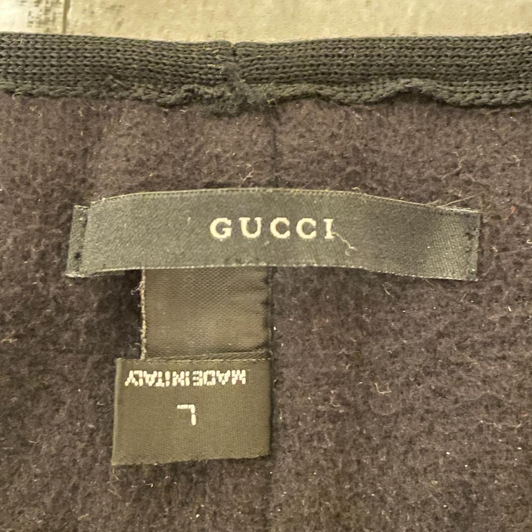 GUCCI グッチ ヘアバンド ネックウォーマー GG ロゴ ブラック Ｌ