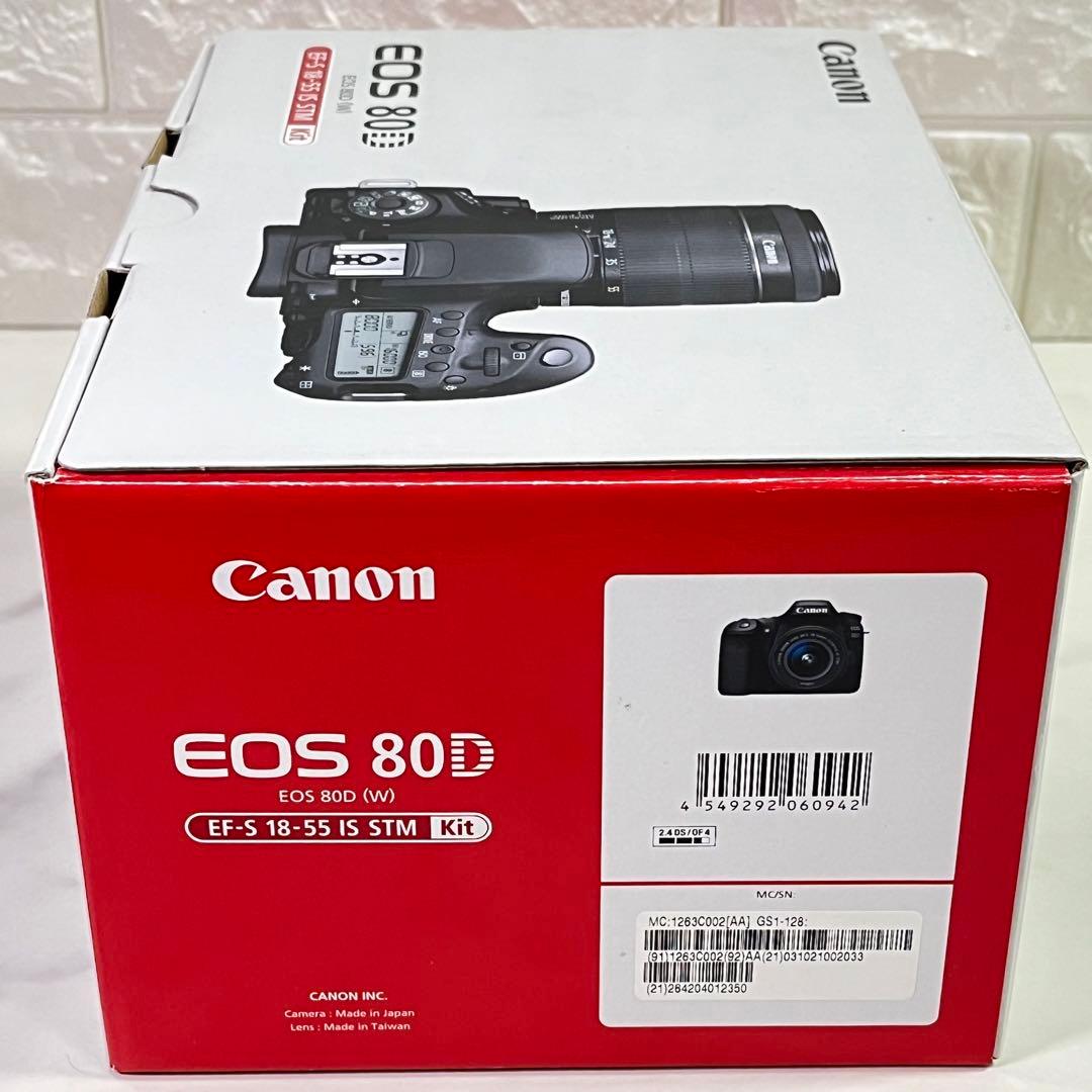 デジタルカメラ Canon EOS 80D EF-S 18-135mm f/3.5-5.6 IS