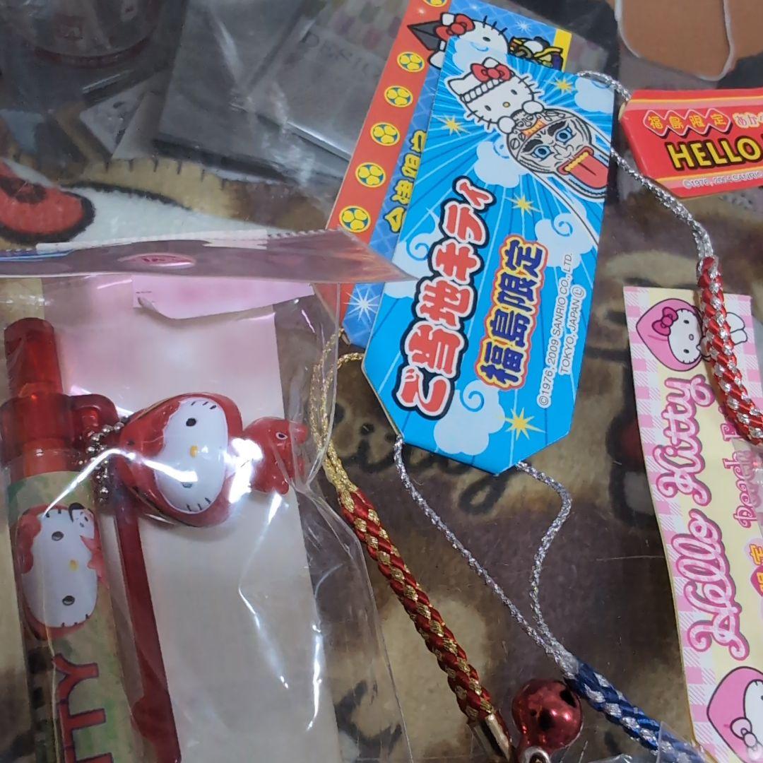 ハローキティ 福島県限定ストラップ＆ボールペンセット