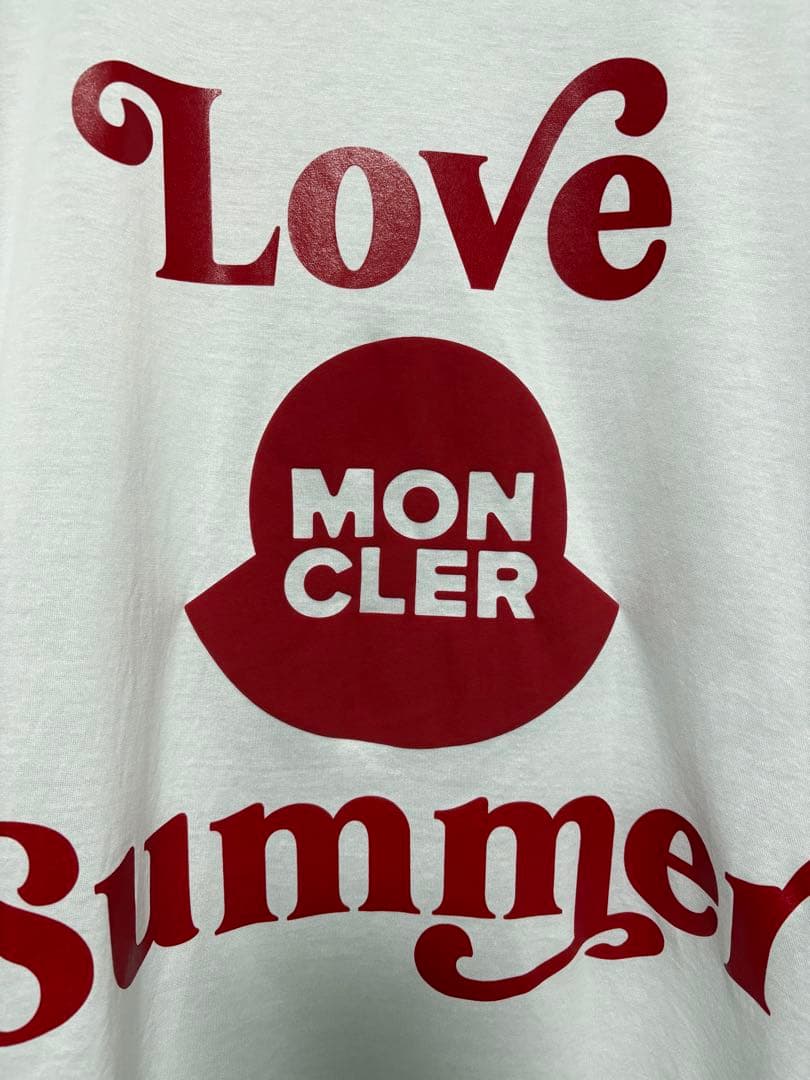 モンクレール メンズ　Tシャツ　カットソー　L