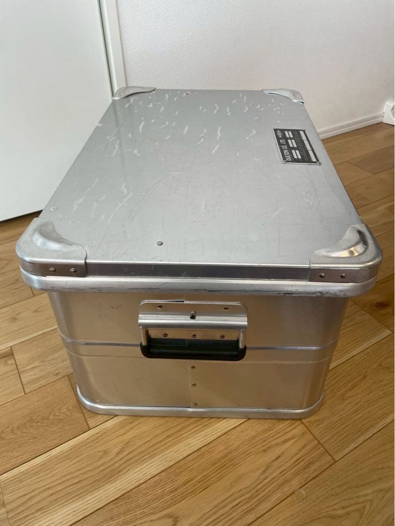 ※期間限定値下げ【廃盤・希少】DULTON アルミコンテナ M 旧型　ロゴなし