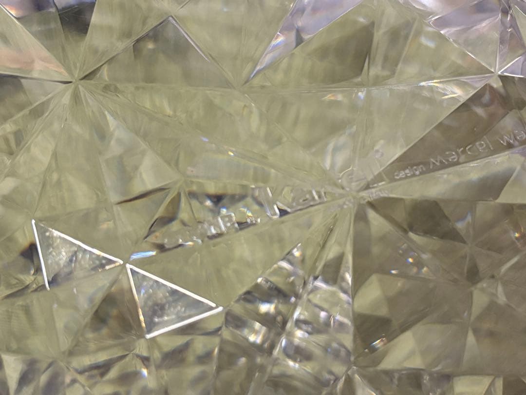 ☆GF219【中古品】 Kartell カルテル クリスタル ストーン スツール