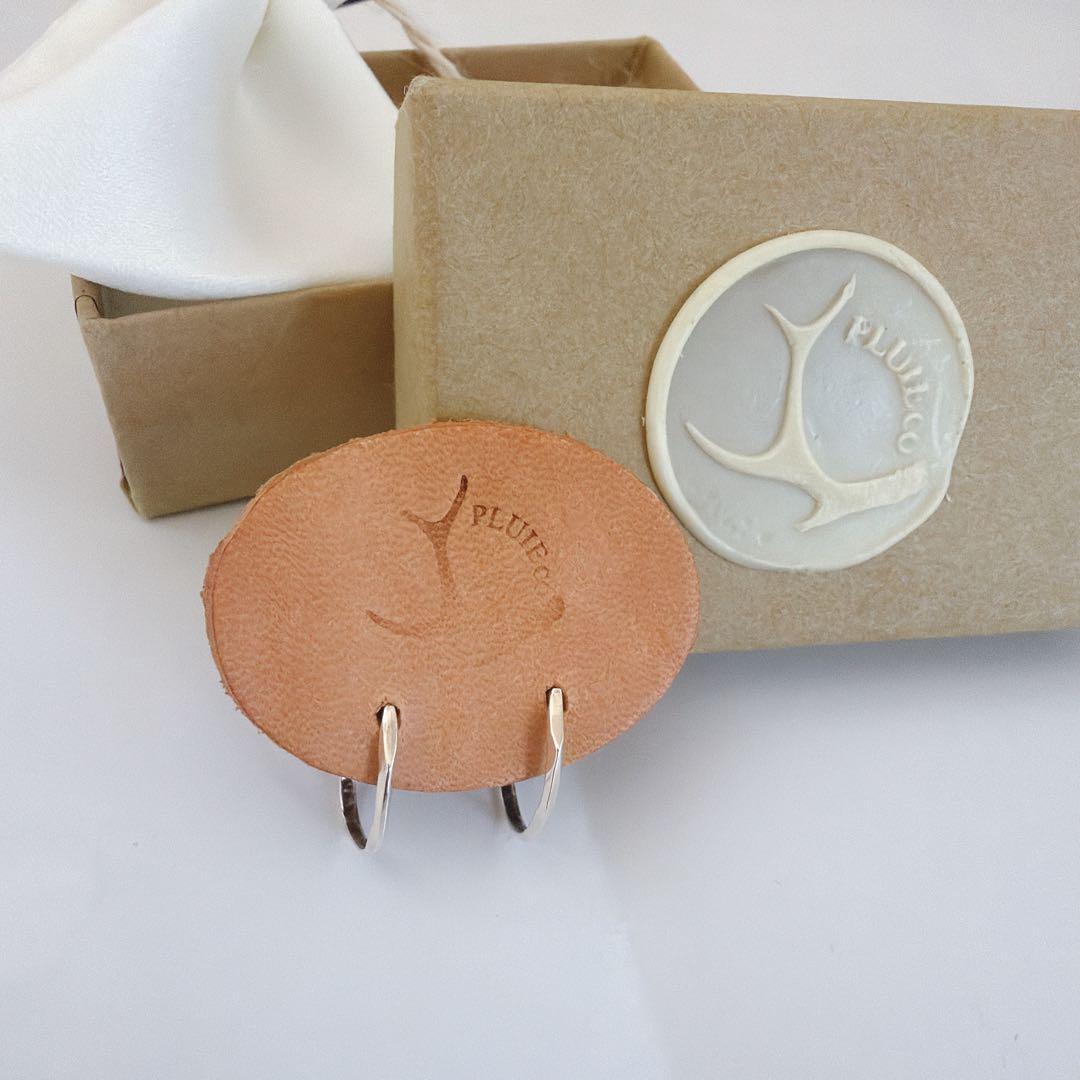 PLUIE プリュイ　リフレクション　ピアス　両耳　シルバー925