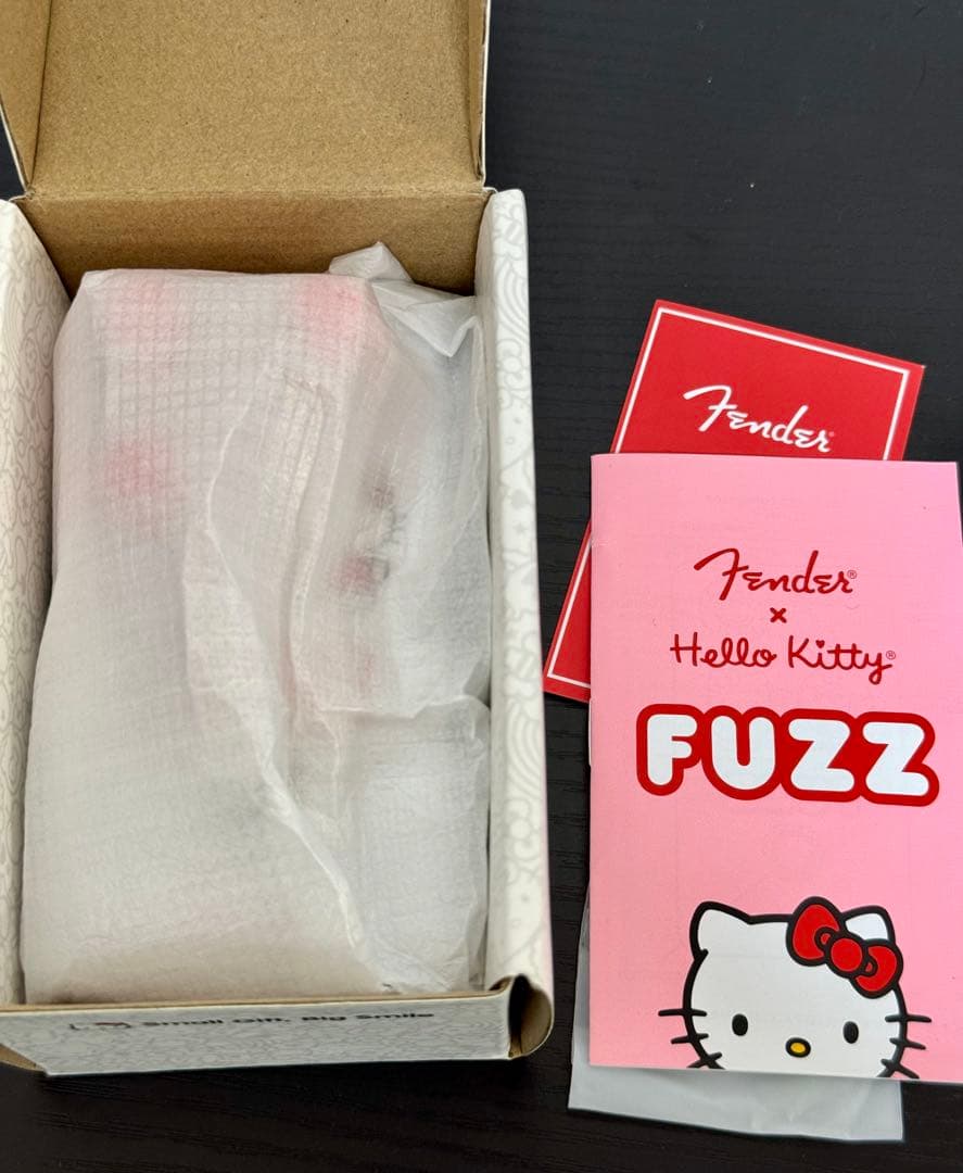 Fender×ハローキティ FUZZ エフェクター ホワイト