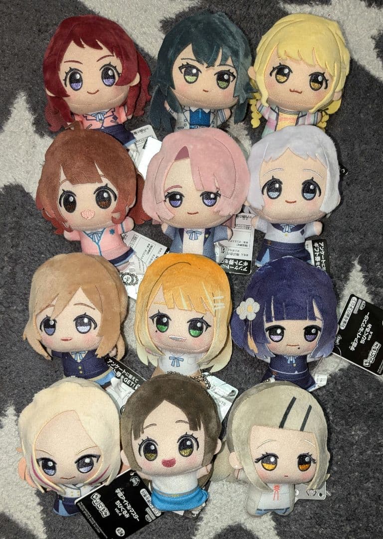 学園アイドルマスター　ちびぐるみ 全12種コンプリートセット