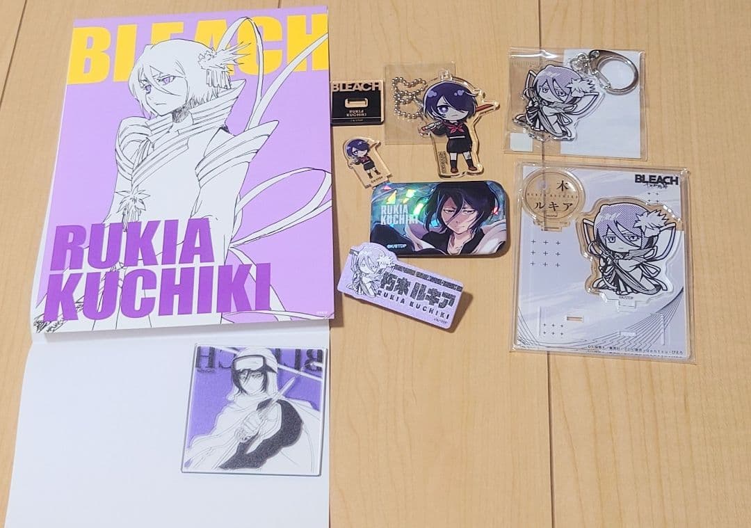 BLEACH 朽木ルキア グッズセット カード アクスタ アクリルコースター