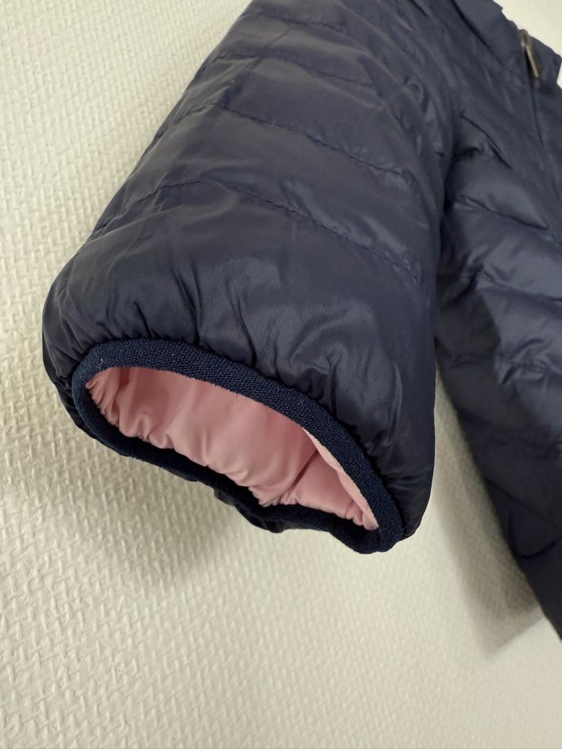 ポロ・ラルフ・ローレン ネイビー ダウンコート　リバーシブル