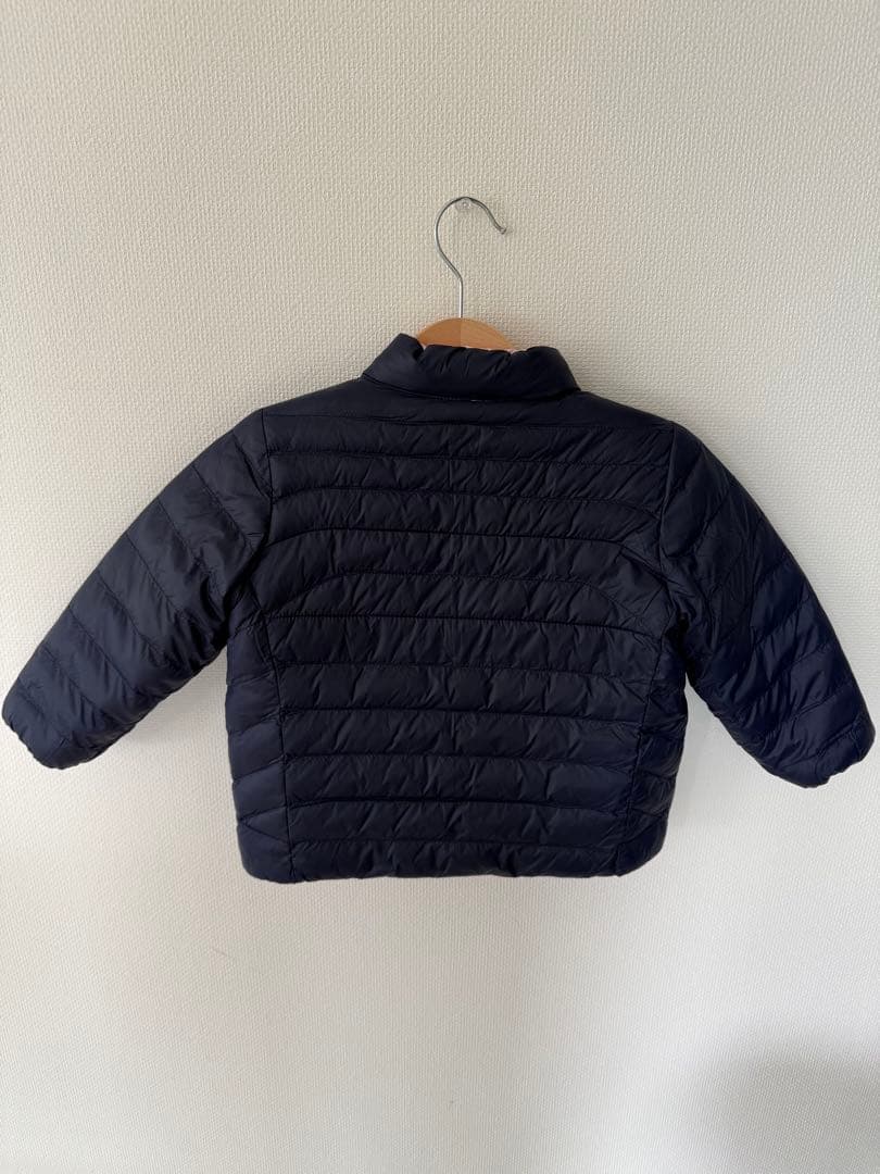 ポロ・ラルフ・ローレン ネイビー ダウンコート　リバーシブル