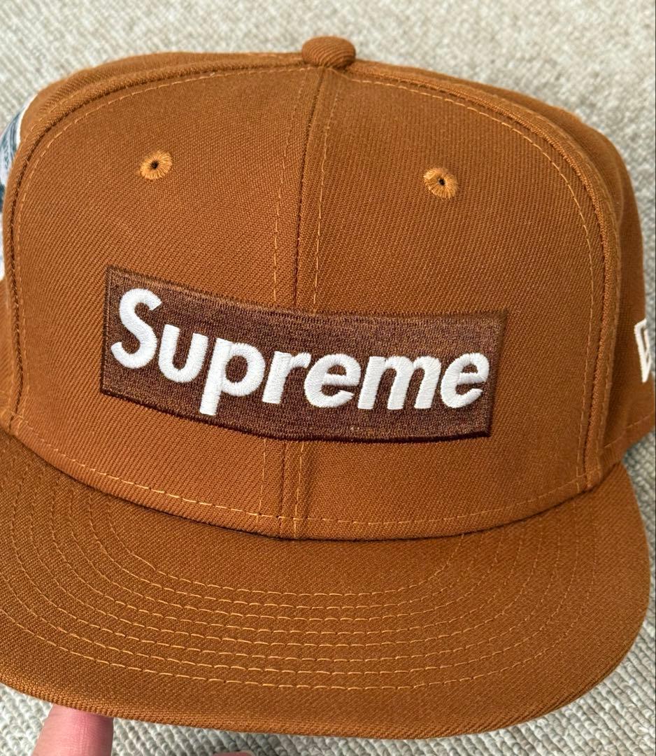 supreme NEW ERA ニューエラキャップ 7 5/8