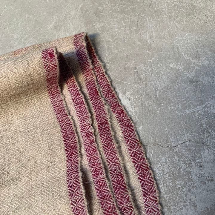 antique vintage ヒマラヤ　ウール　ブランケット　①