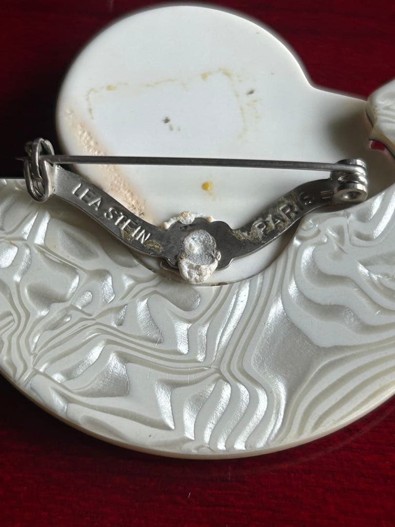 LEA STEN PARIS リアスタンヴィンテージブローチアールデコレディー